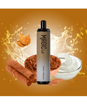 Magic Bar 4000 Puffs - Cream Tobacco - 0% Nicotine