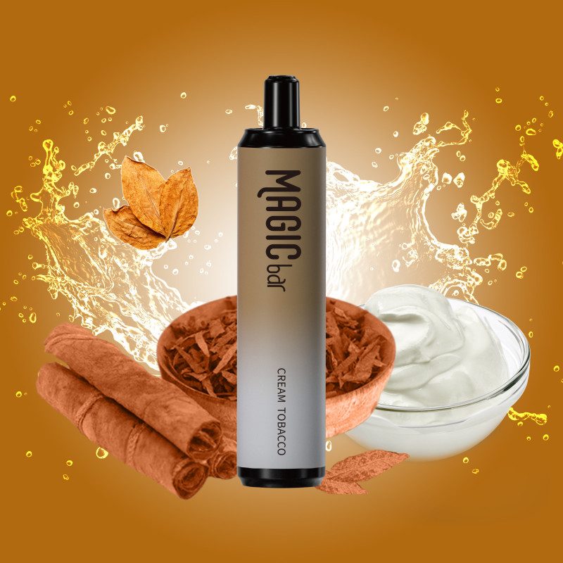 Magic Bar 4000 Puffs - Cream Tobacco - 0% Nicotine