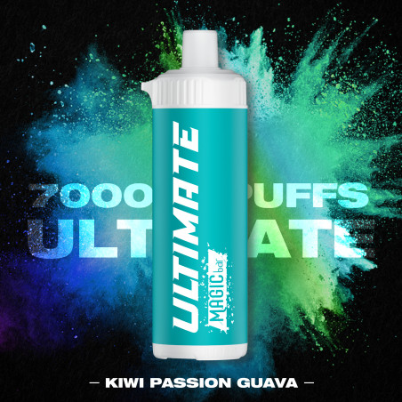 Magic Bar ULTIMATE 7000 Puffs - Kiwi Passionfruit Guava - 0% Nicotine