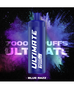 Magic Bar ULTIMATE 7000 Puffs - Blue Razz - 0% Nicotine