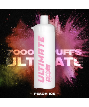 Magic Bar ULTIMATE 7000 Puffs - Peach Ice - 0% Nicotine
