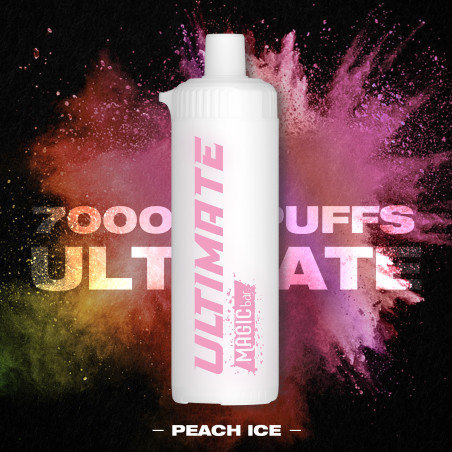 Magic Bar ULTIMATE 7000 Puffs - Peach Ice - 0% Nicotine