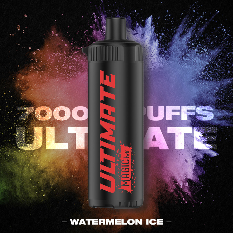 Magic Bar ULTIMATE 7000 Puffs - Watermellon Ice - 0% Nicotine Magic Bar ULTIMATE 7000 Puffs - Watermellon Ice - 0% Nicotine