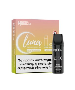 Magic Bar Luna Prefilled Pod – Pink Lemonade 2%