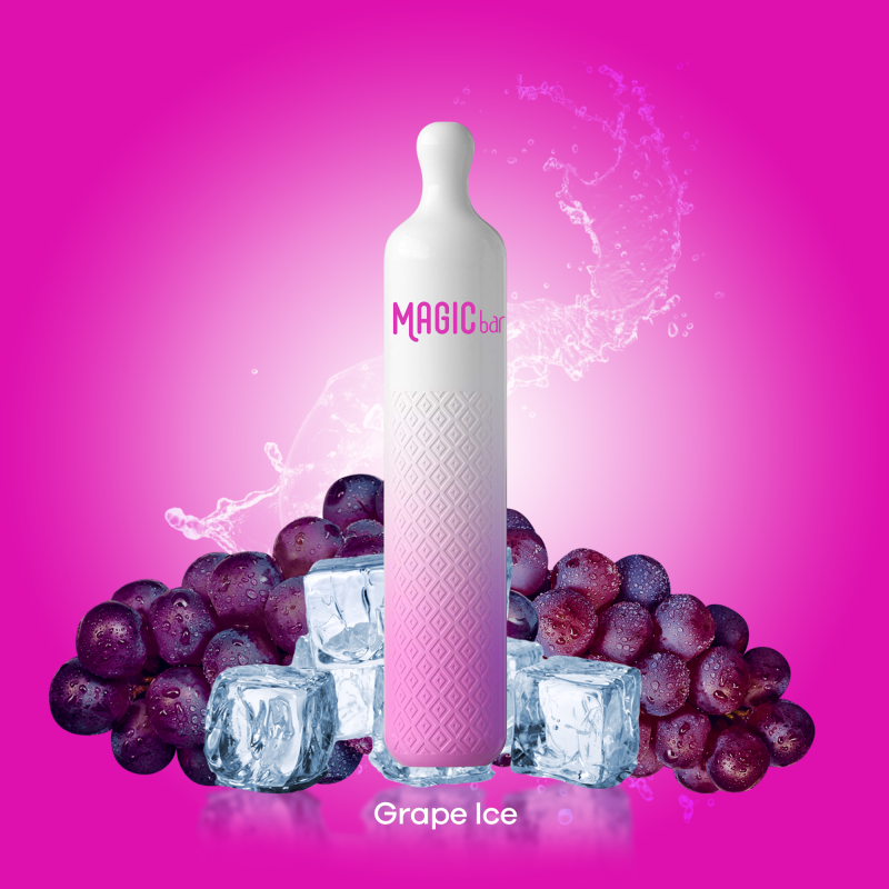 Magic Bar Q 600 Puffs - Grape Ice Magic Bar Q 600 Puffs - Grape Ice