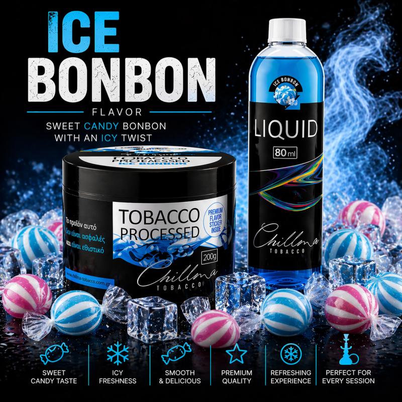 Chillma 125gr - Ice Bonbon ( Παγωμένη Γλυκιά Καραμέλα )