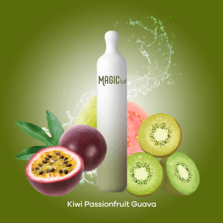 Magic Bar Q 600 Puffs - Kiwi Passionfruit Guava