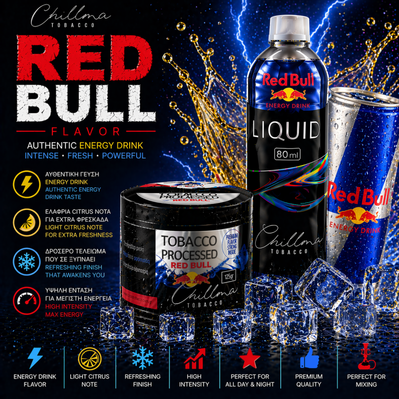 Chillma 250gr - Red Bull ( Energy Drink ) Chillma 250gr - Red Bull ( Energy Drink )