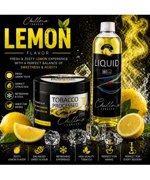 Chillma 250gr - Lemon ( Δροσερό Λεμόνι )