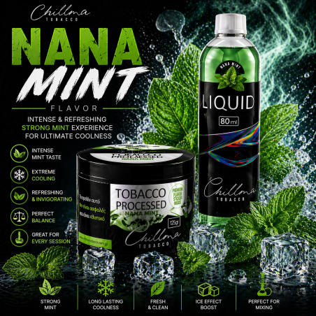 Chillma 250gr - Nana Mint ( Έντονη Μέντα )