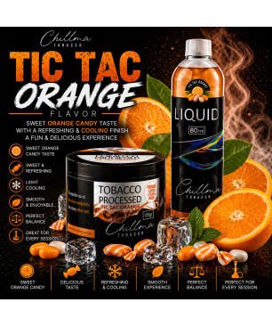 Chillma 250gr - Tic Tac Orange ( Πορτοκάλι Καραμέλα )