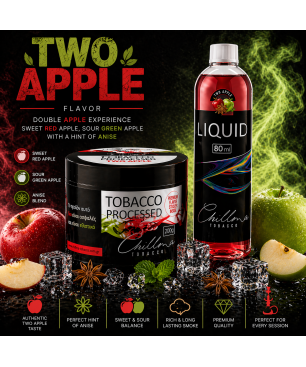 Chillma 250gr - Two Apple ( Διπλό Μήλο & Γλυκάνισος )