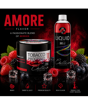 Chillma 250gr - Amore ( Κόκκινα Φρούτα, Μιξ Μούρων )