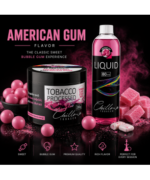 Chillma 250gr - American Gum ( Γλυκιά Τσιχλόφουσκα )