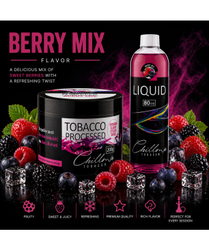 Chillma 250gr - Berry Mix ( Κόκκινα Φρούτα, Μιξ Μούρων )