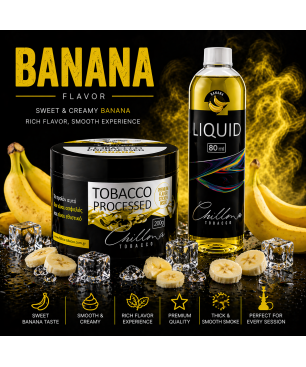 Chillma 500gr - Banana ( Γλυκιά Ώριμη Μπανάνα )