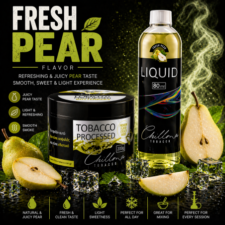 Chillma 500gr - Fresh Pear ( Ζουμερό Αχλάδι )