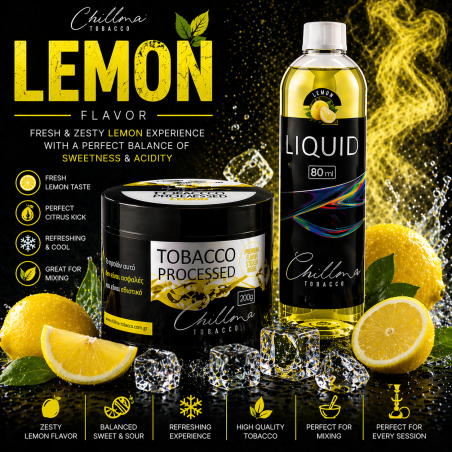 Chillma 500gr - Lemon ( Δροσερό Λεμόνι )