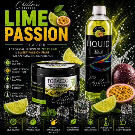 Chillma 500gr - Lime Passion ( Lime & Passion Fruit )